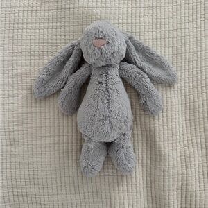 Jellycat Bashful Medium 12" Bunny Rabbit in Gray *TAG CUT*
